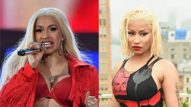 Cardi B and Nicki Minaj