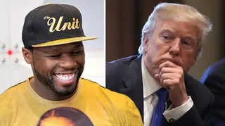 50 Cent trolls Donald Trump with savage prison meme