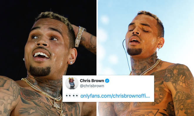 Chris Brown launches an OnlyFans page and fans are losing it.