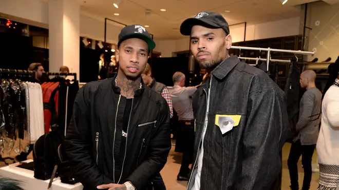 Tyga and Chris Brown