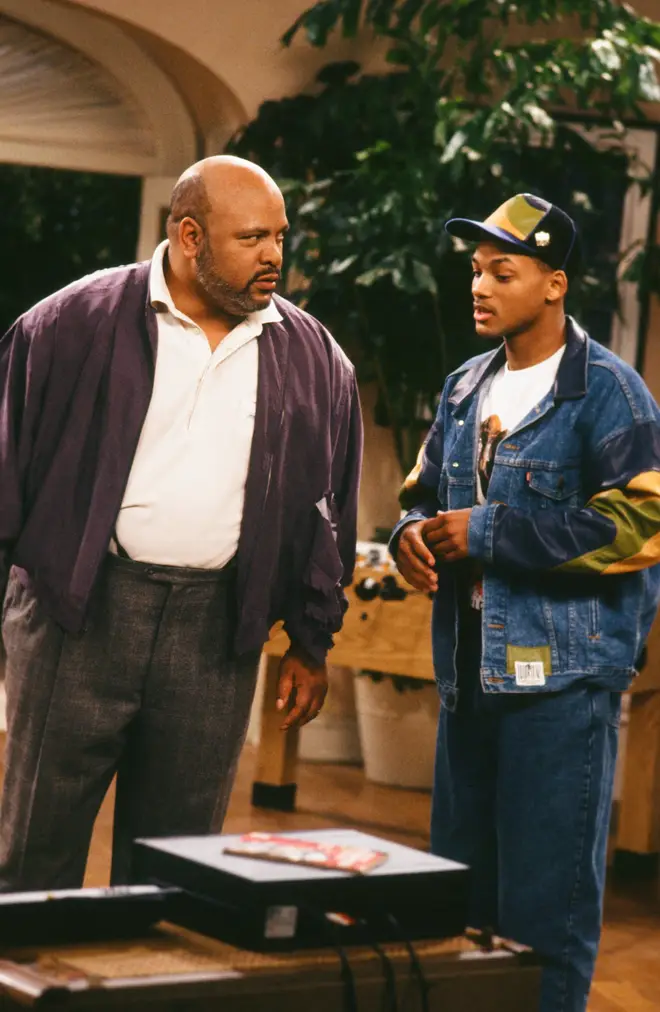 The Fresh Prince of Bel-Air. James Avery (L) plays Will Smith's (R) uncle