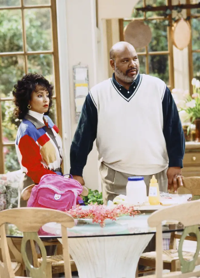 James Avery played Philip Banks on The Fresh Prince Of Bel-Air, pictures here with Daphne Reid as his on-screen wife Vivian Banks.