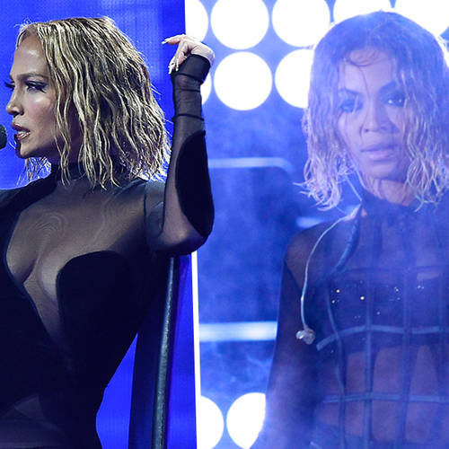 Jennifer Lopez slammed for “copying" Beyoncé’s Grammys performance at AMAs
