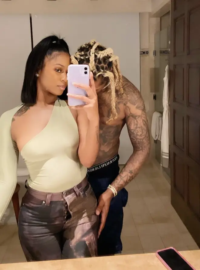 Dess Dior shares a photo with Future wrapping his arm around her