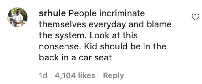 Fans slam Blueface for letting his son drive
