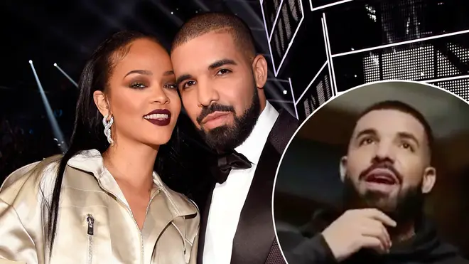 Drake opened up about his rumoured relationship with Rihanna.