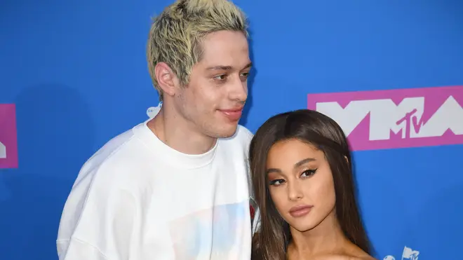 Pete Davidson and Ariana Grande