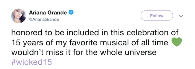 Ariana Grande Tweet Following Pete Davidson Split