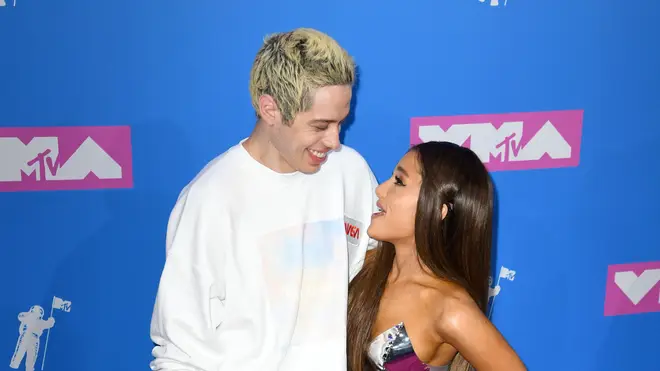 Pete Davidson and Ariana Grande