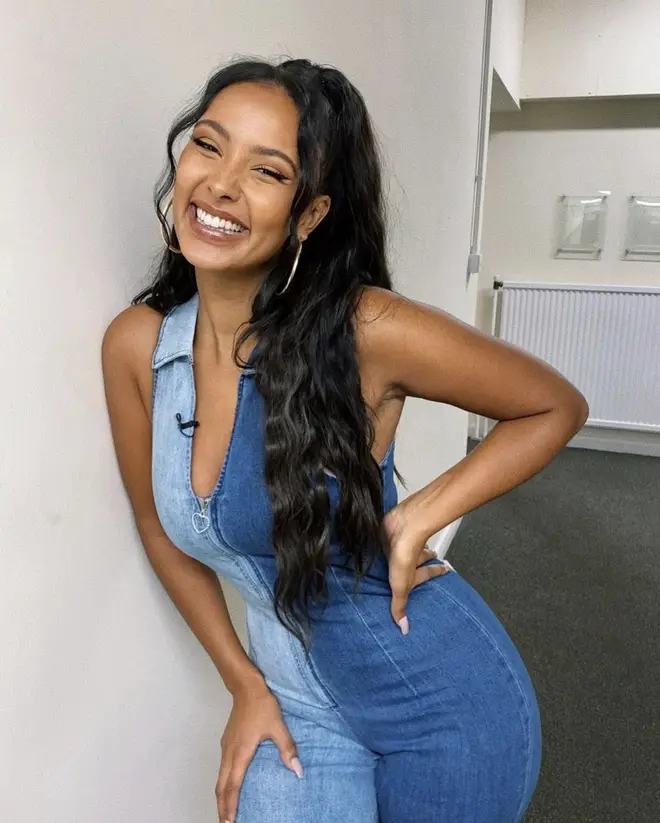 Maya Jama and ex-boyfriend Stormzy are thought have spent time together over Christmas.