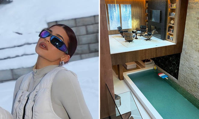 Kylie Jenner shows off $450k-a-month Aspen vacation home.