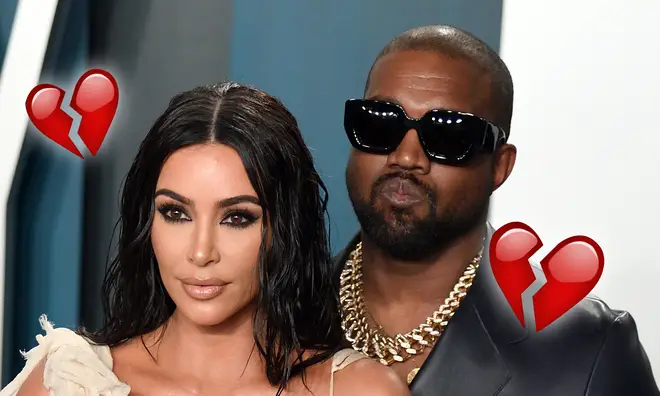Kim Kardashian & Kanye West 'divorcing' after six years of marriage.