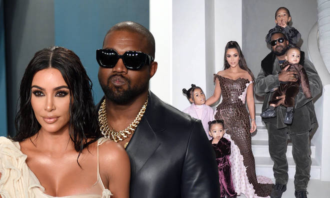 Kim Kardashian and Kanye West share four children together - two daughters and two sons.