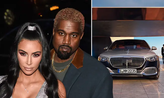 Kanye West gifts Kim Kardashian five Maybachs for Christmas.