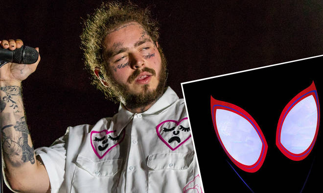 Post Malone and Swae Lee team up on 'Sunflower', taken from the 'Spiderman: Into the Spider-Verse' soundtrack.