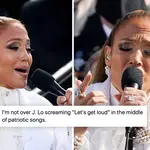 Jennifer Lopez roasted for singing 'Let's Get Loud' during Biden inauguration