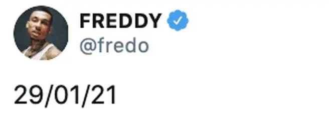 Fredo reveals his new album release date