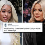 Jordyn Woods ‘Buss It’ challenge sparks hilarious Khloe Kardashian memes