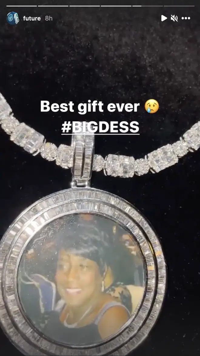 Dess Dior buys Future a diamond chain with a sentimental pendant