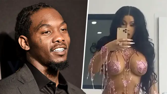 Offset gets flirty with Cardi B over her NSFW nude video on Instagram