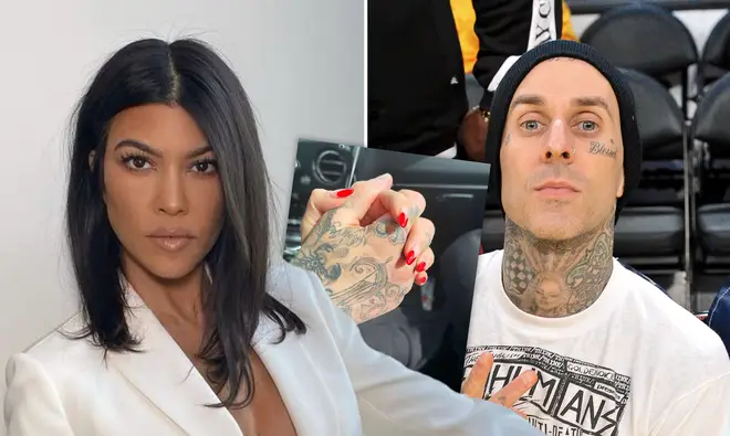 Kourtney Kardashian & Travis Barker confirm relationship with sweet Instagram post