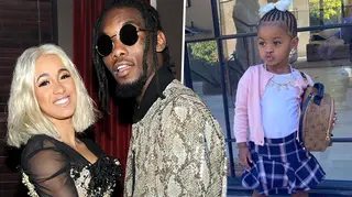 How old is Cardi B and Offset's daughter?