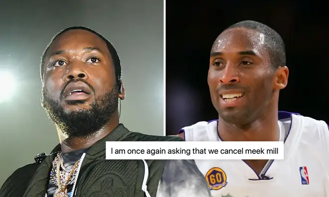 Meek Mill slammed over controversial Kobe Bryant helicopter lyric.