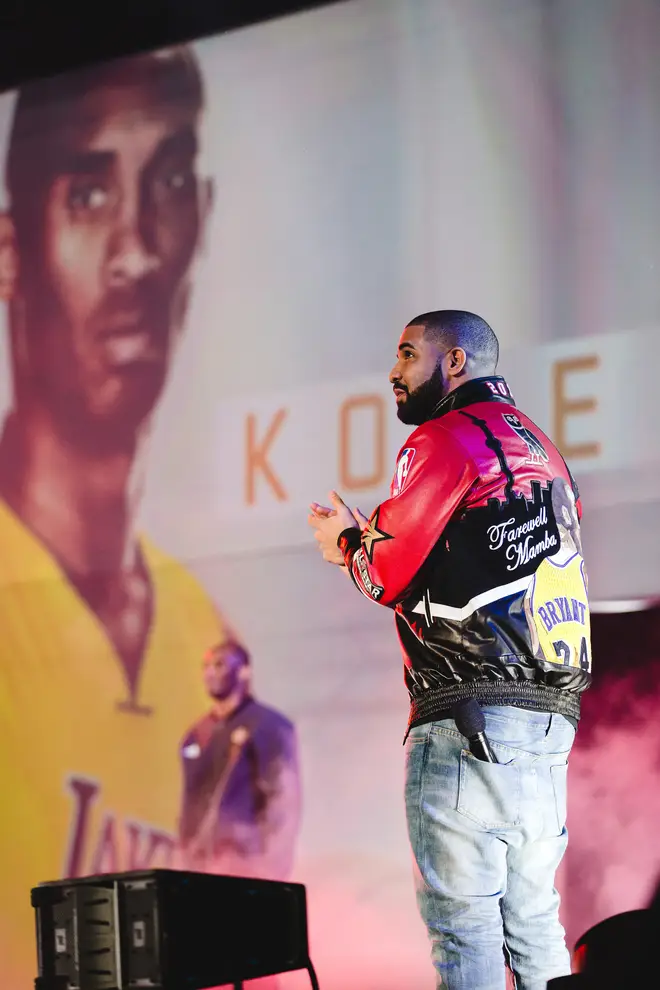Drake payed tribute to Kobe Bryant at the NBA All-Star Game in 2016