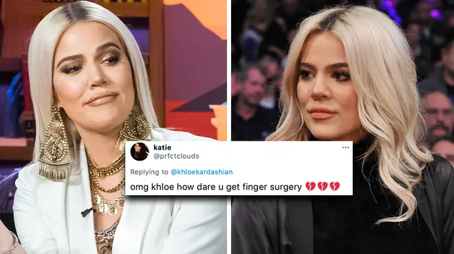 Khloe Kardashian responds to bizarre 'body-stretching' surgery claims