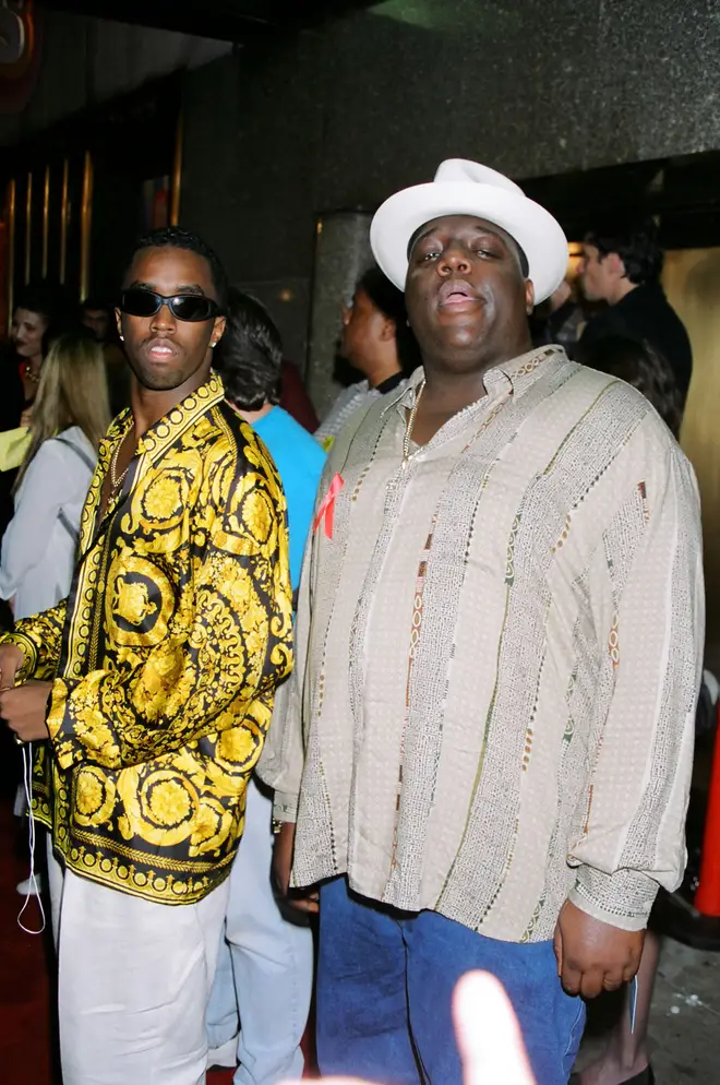 Diddy took Biggie Smalls with him when he established his label Bad Boy Entertainment in 1993. (Pictured together here in 1995.)