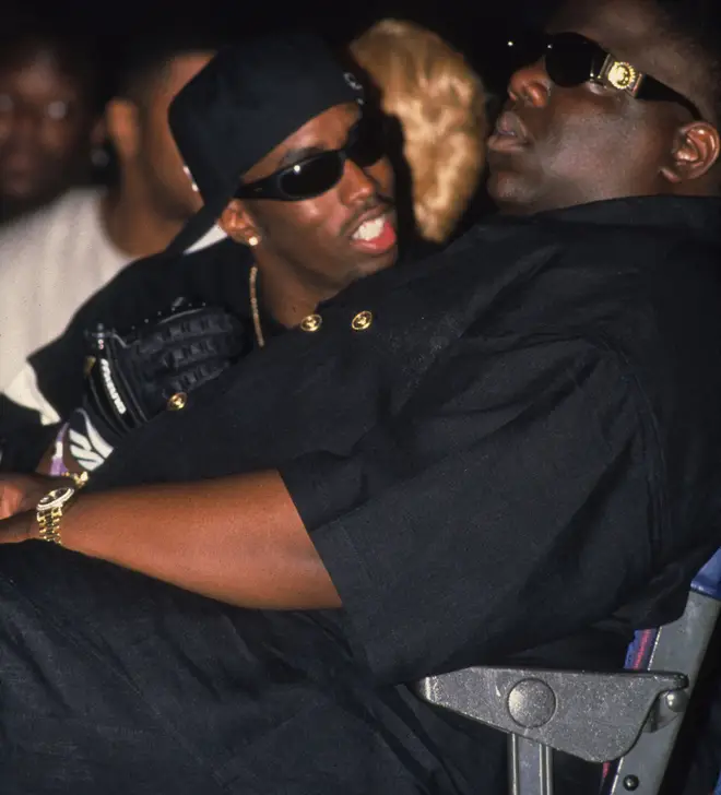 Sean "Puffy" Combs and Biggie Smalls aka The Notorious B.I.G
