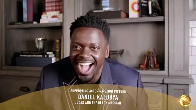 Daniel Kaluuya wins award at the 78th Annual Golden Globe Awards 2021