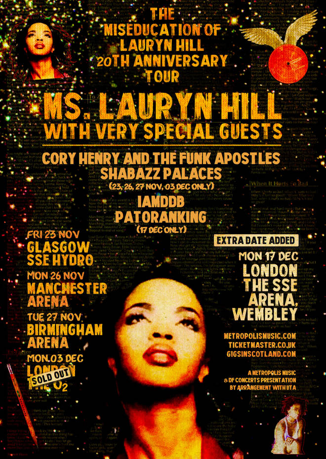 lauryn hill tour schedule