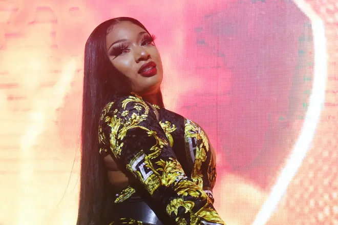 Megan Thee Stallion made history as the first female artist to have three No. 1 songs in one year on streaming charts.