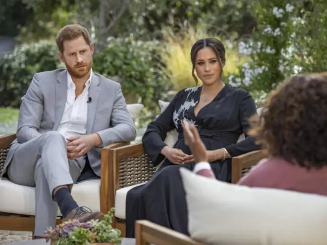 Meghan Markle and Prince Harry had a two-hour interview with Oprah about the Royal Family.