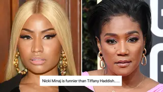 Nicki Minaj fans slam Tiffany Haddish over shady comments in leaked Clubhouse chat.