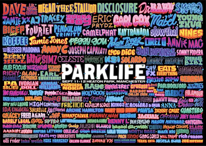 Parklife 2021 lineup.
