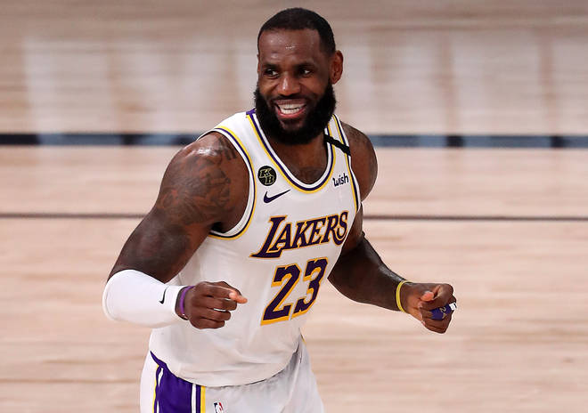 LeBron James replaces Michael Jordan as the NBA star playing alongside the Looney Tunes characters.