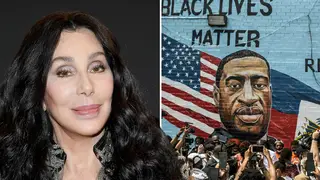 Cher addresses backlash over controversial George Floyd tweet.