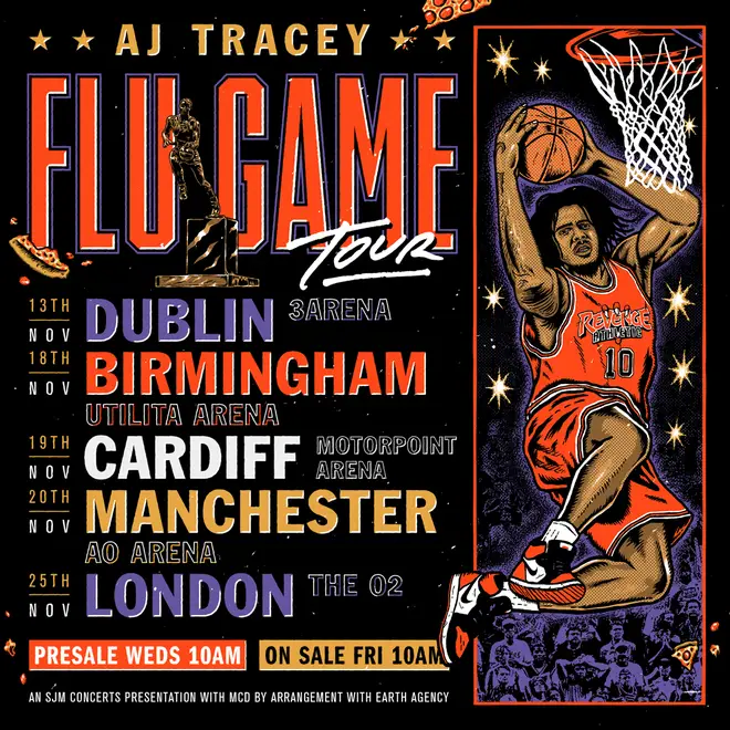 AJ Tracey announces his 'Flu Game' tour dates