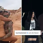 Kourtney Kardashian straddles boyfriend Travis Barker in NSFW bikini photo