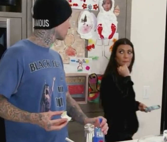 Travis Barker and Kourtney Kardashian fans have gone into a frenzy after spotting their 'connection' in an old clip.