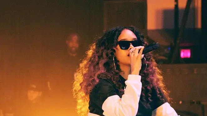 H.E.R Performing On Stage