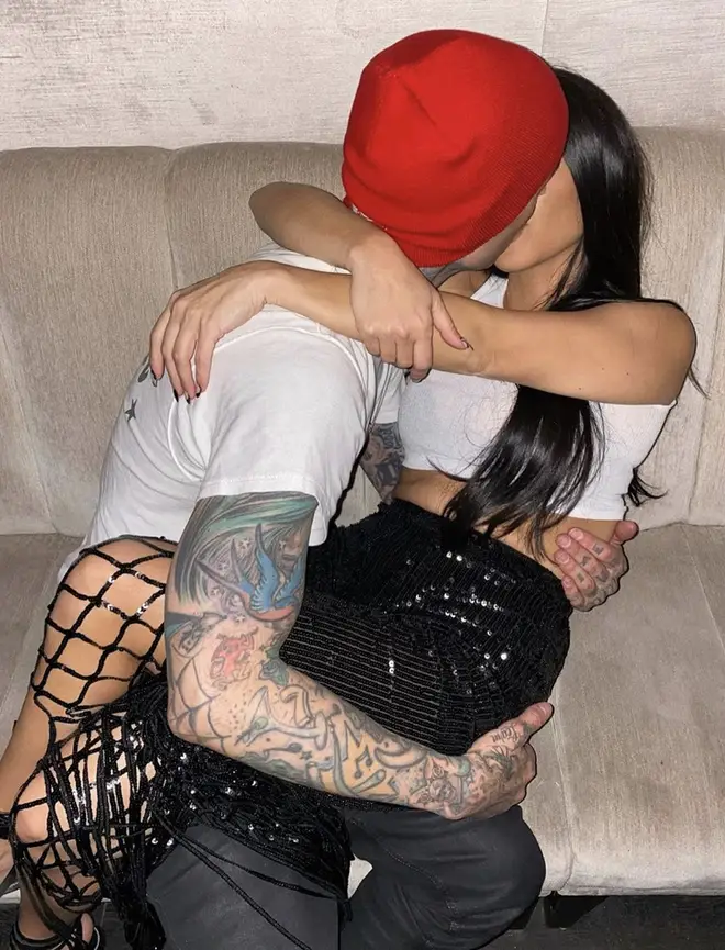 Kourtney Kardashian and Travis Barker confirmed their relationship in February.