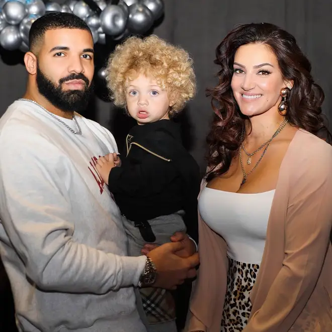 Drake and Sophie welcomed Adonis in October 2017.