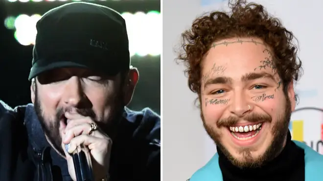 Eminem and Post Malone fans go wild over teased song collaboration