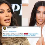Kim Kardashian accused of cultural appropriation for wearing sacred Hindu symbol earrings