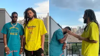 J. Cole and Diddy squash beef rumours after reuniting in heartwarming video