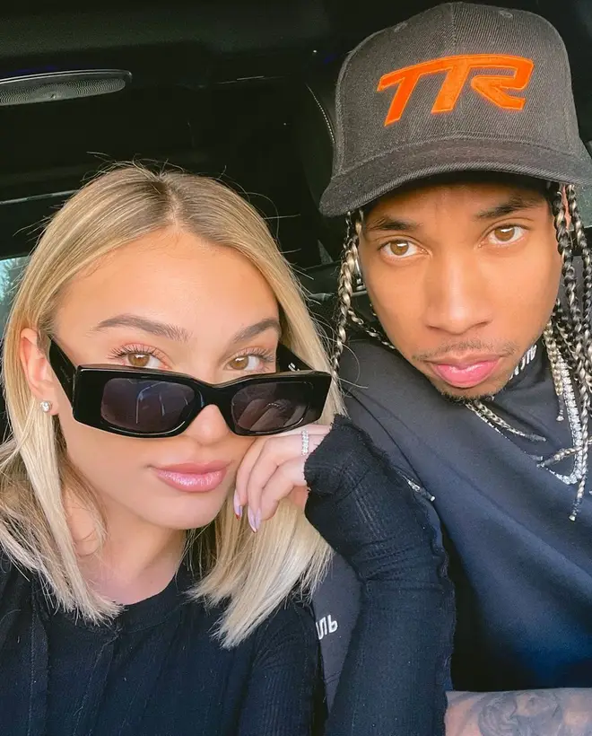 Camaryn Swanson shares photo of herself with her beau Tyga.