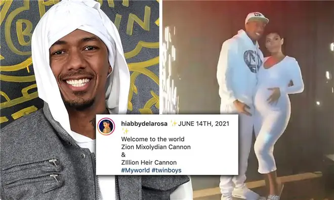 Nick Cannon has welcomed twin boys